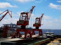 Dock Crane for shipbuilding an