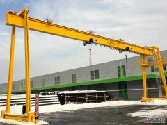 Rail Mounted Single Girder Gantry Crane