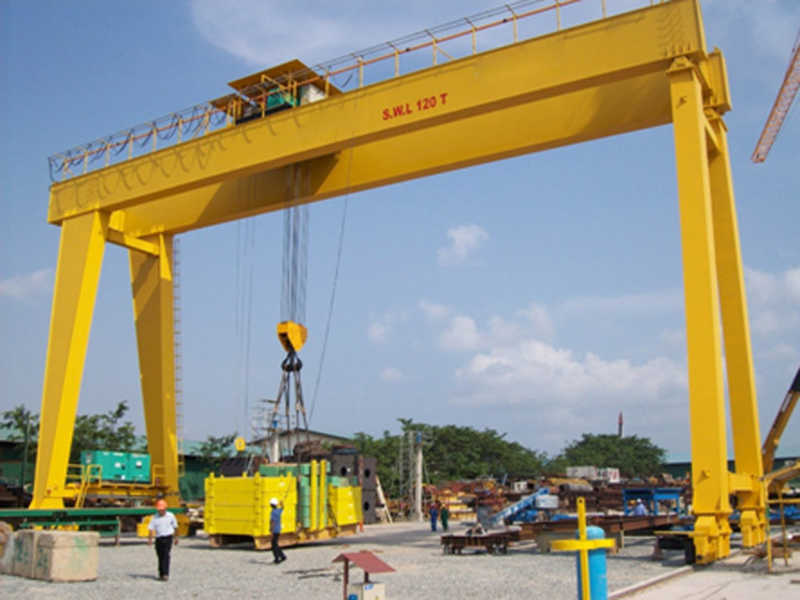 Electric Double Girder Gantry Crane